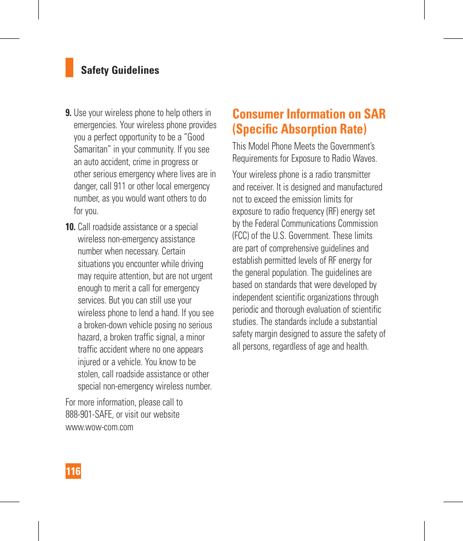LG GS390GO User Manual | Page 121 / 129