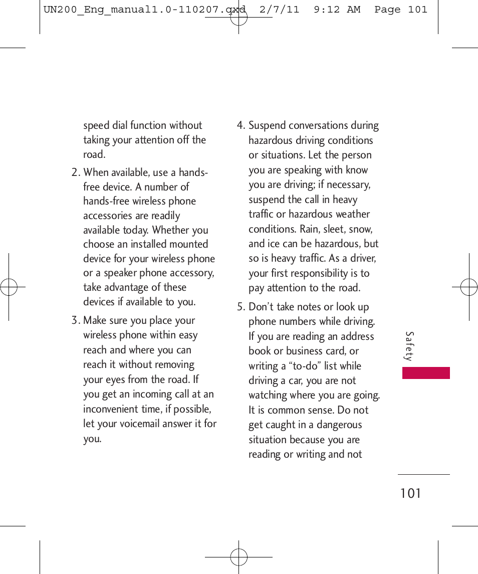LG UN200 User Manual | Page 101 / 120