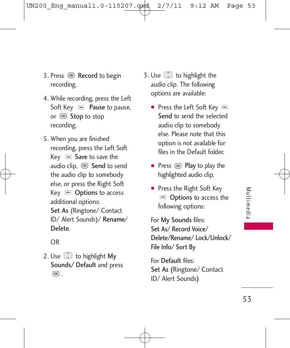 LG UN200 User Manual | Page 53 / 120