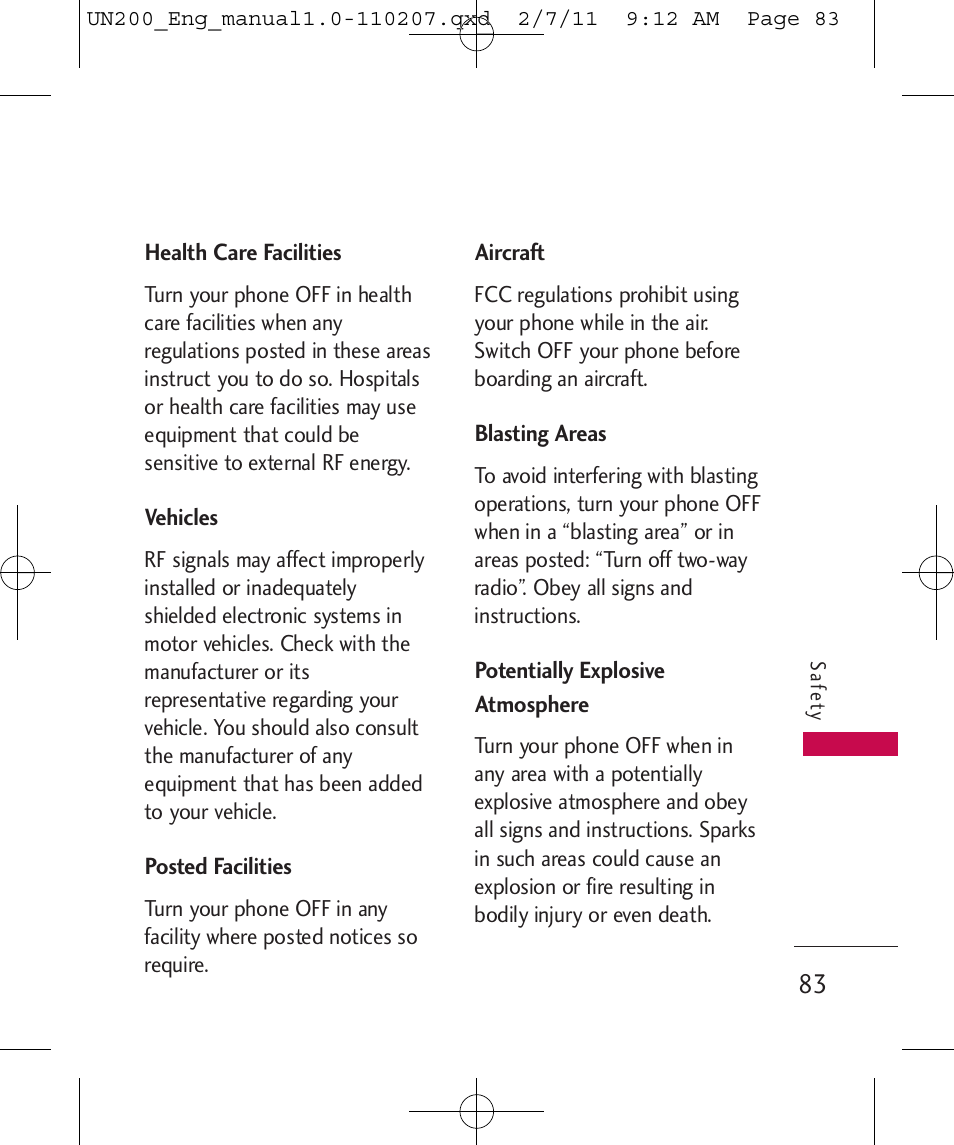 LG UN200 User Manual | Page 83 / 120