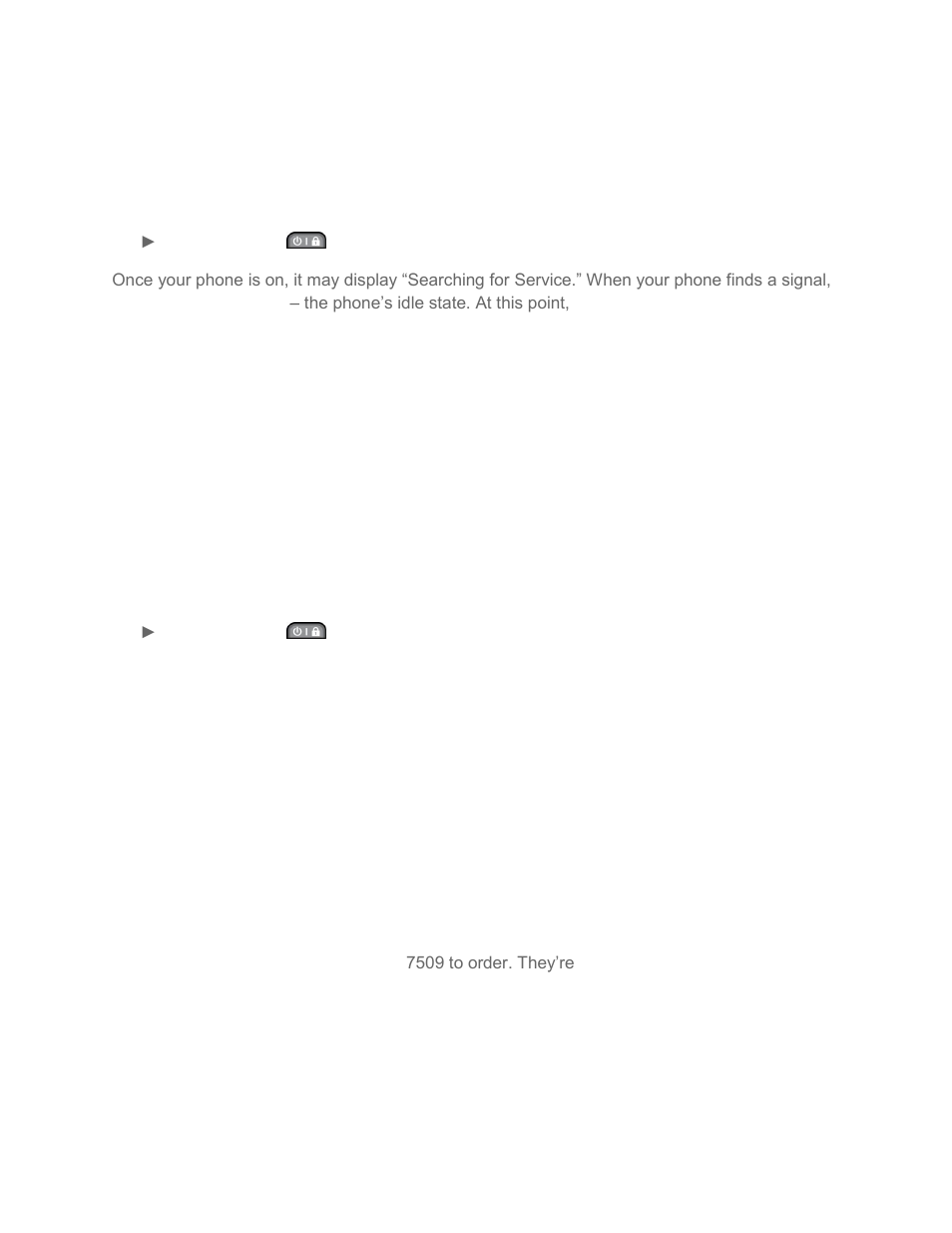 Turn your phone on and off, Battery and charger, Battery capacity | LG LN272 User Manual | Page 19 / 124
