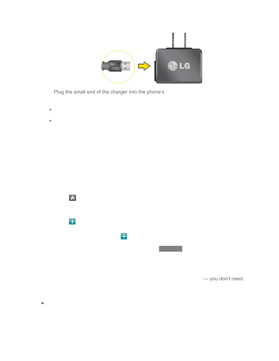 Your home menu, Get to know the touchscreen, Your | Home menu | LG LN272 User Manual | Page 21 / 124
