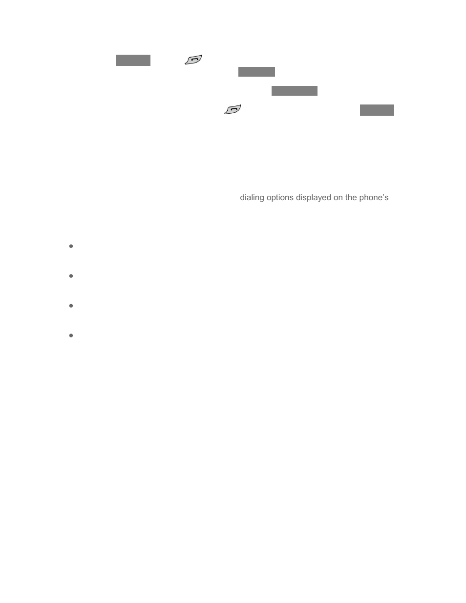 Dialing options | LG LN272 User Manual | Page 35 / 124