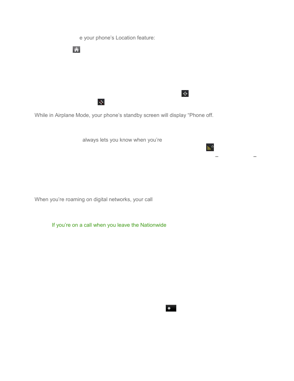 Roaming | LG LN272 User Manual | Page 61 / 124