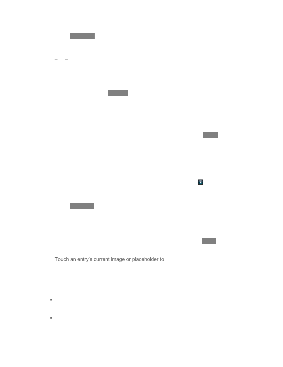 Select a ringer type for an entry, Assign a picture to an entry | LG LN272 User Manual | Page 69 / 124