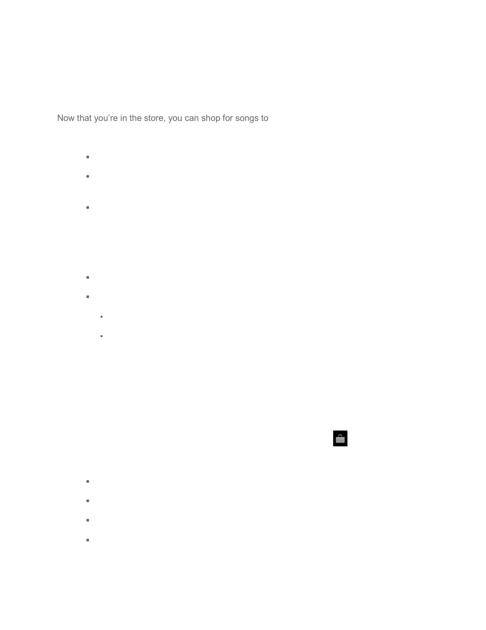 Purchase and download music, Play music from the sprint music store, Purchase and downloading music | LG LN272 User Manual | Page 83 / 124