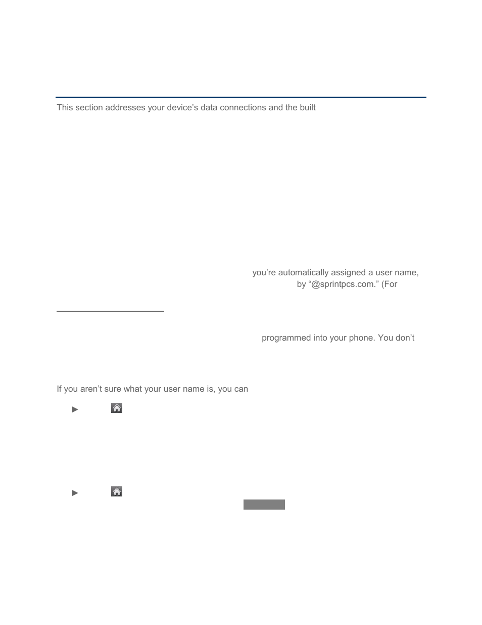 Web and data, Get started with data services | LG LN272 User Manual | Page 89 / 124