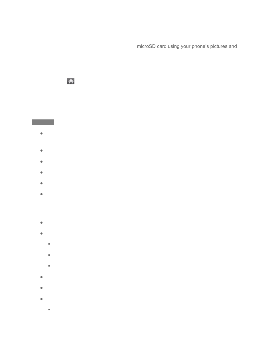 In phone folder, And microsd card options | LG LN272 User Manual | Page 99 / 124