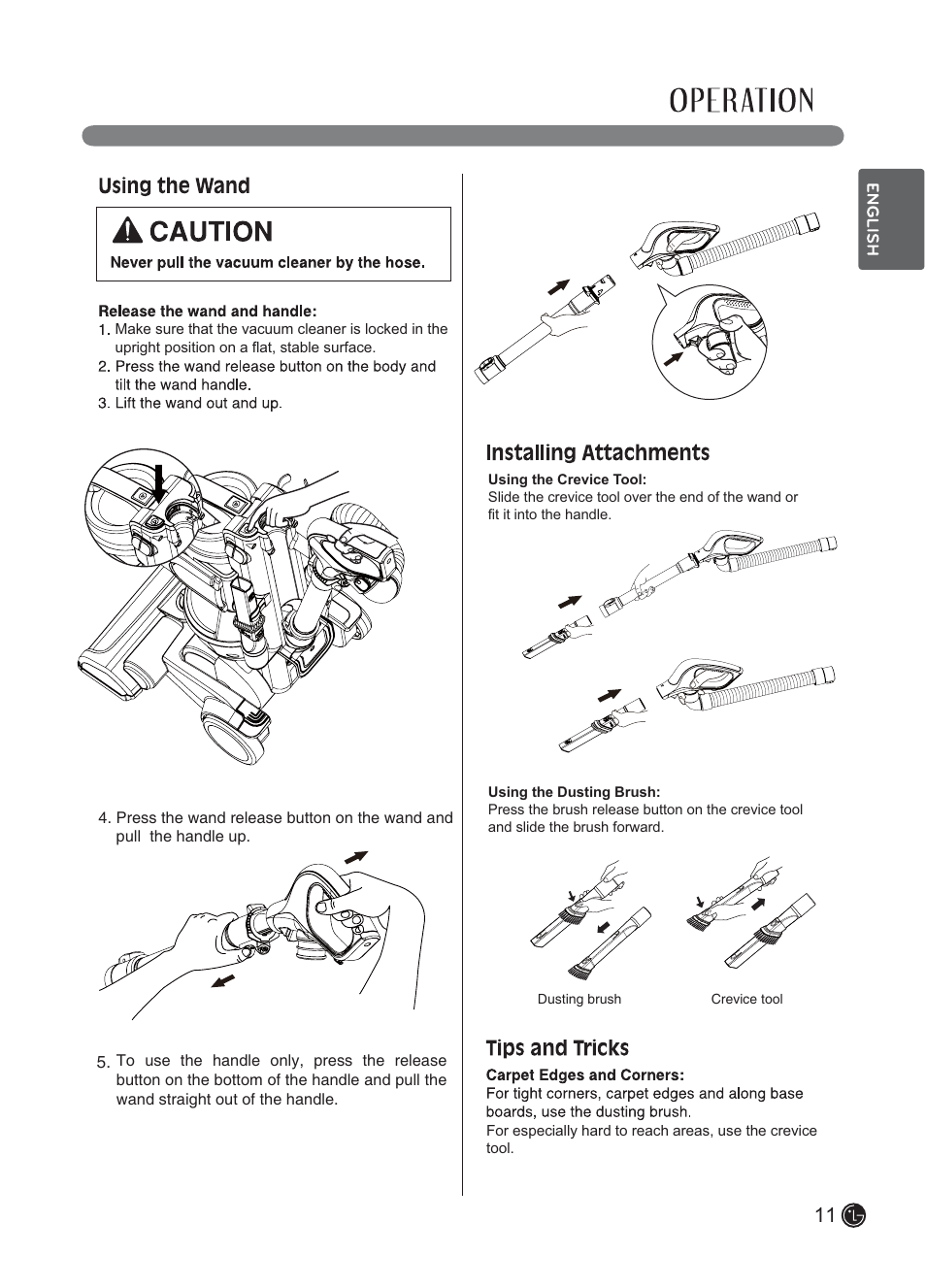 LG LUV250C User Manual | Page 12 / 63