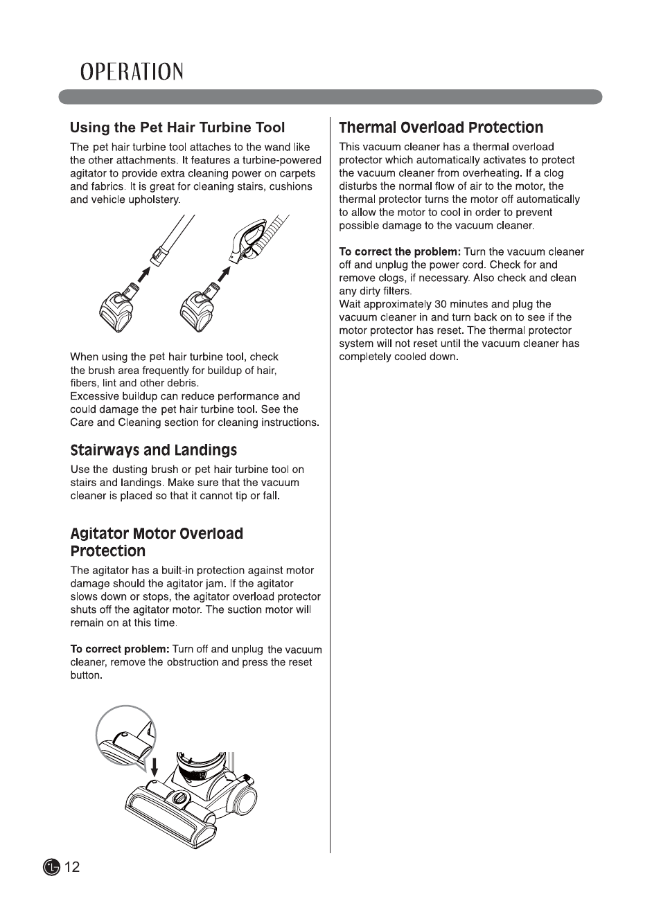 LG LUV250C User Manual | Page 13 / 63