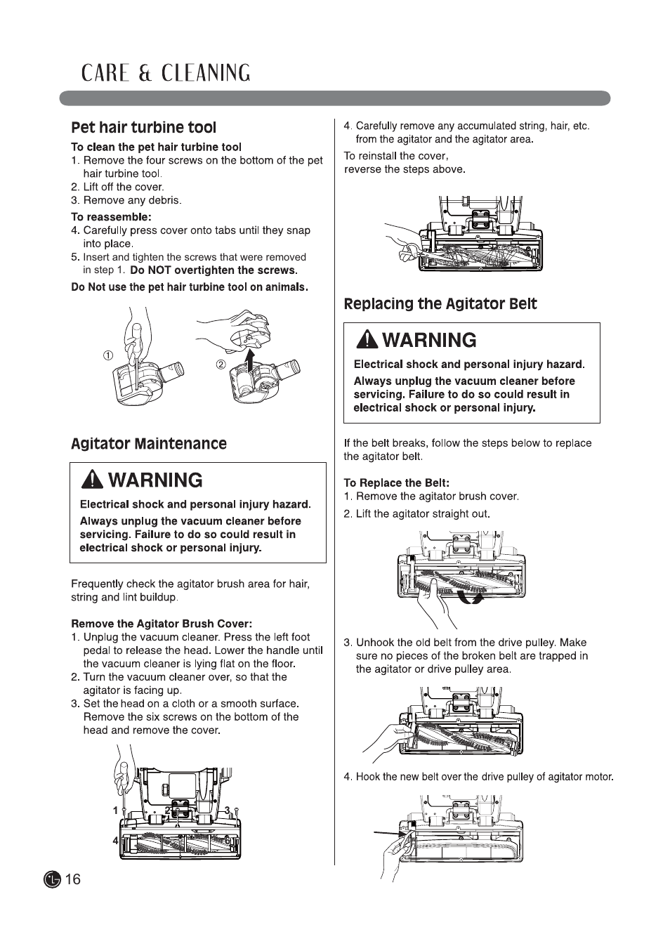 LG LUV250C User Manual | Page 17 / 63