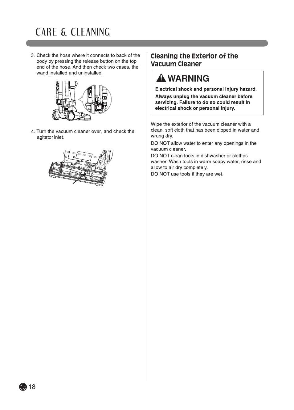 LG LUV250C User Manual | Page 19 / 63