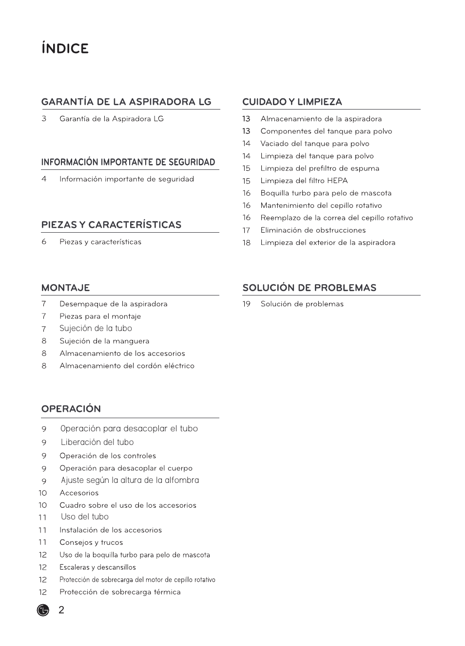 LG LUV250C User Manual | Page 23 / 63
