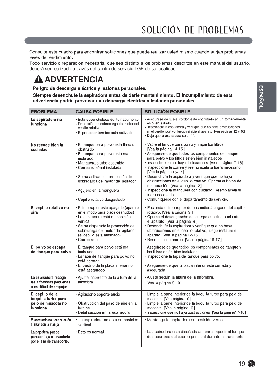LG LUV250C User Manual | Page 40 / 63
