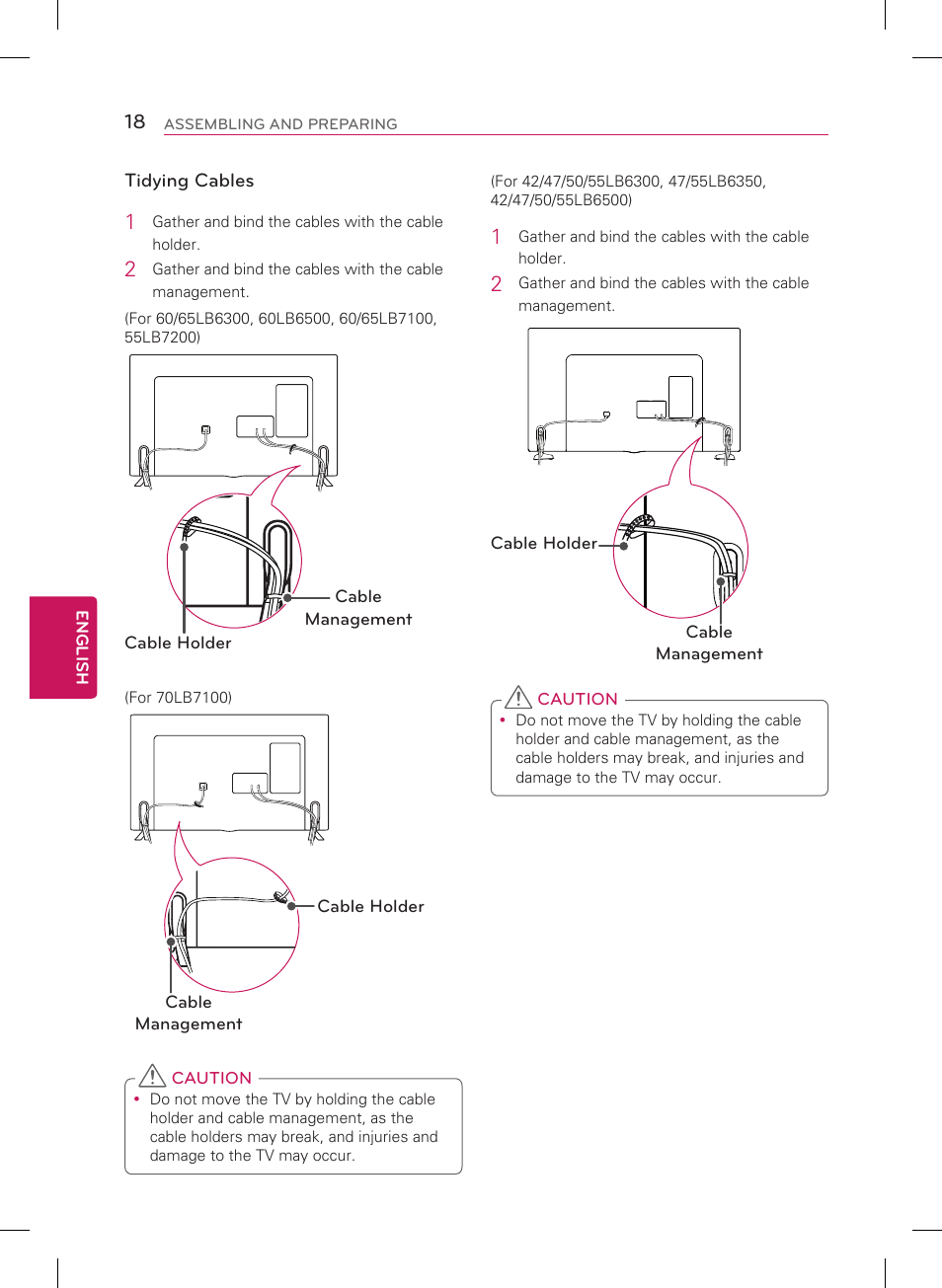 LG 55LB7200 User Manual | Page 18 / 40