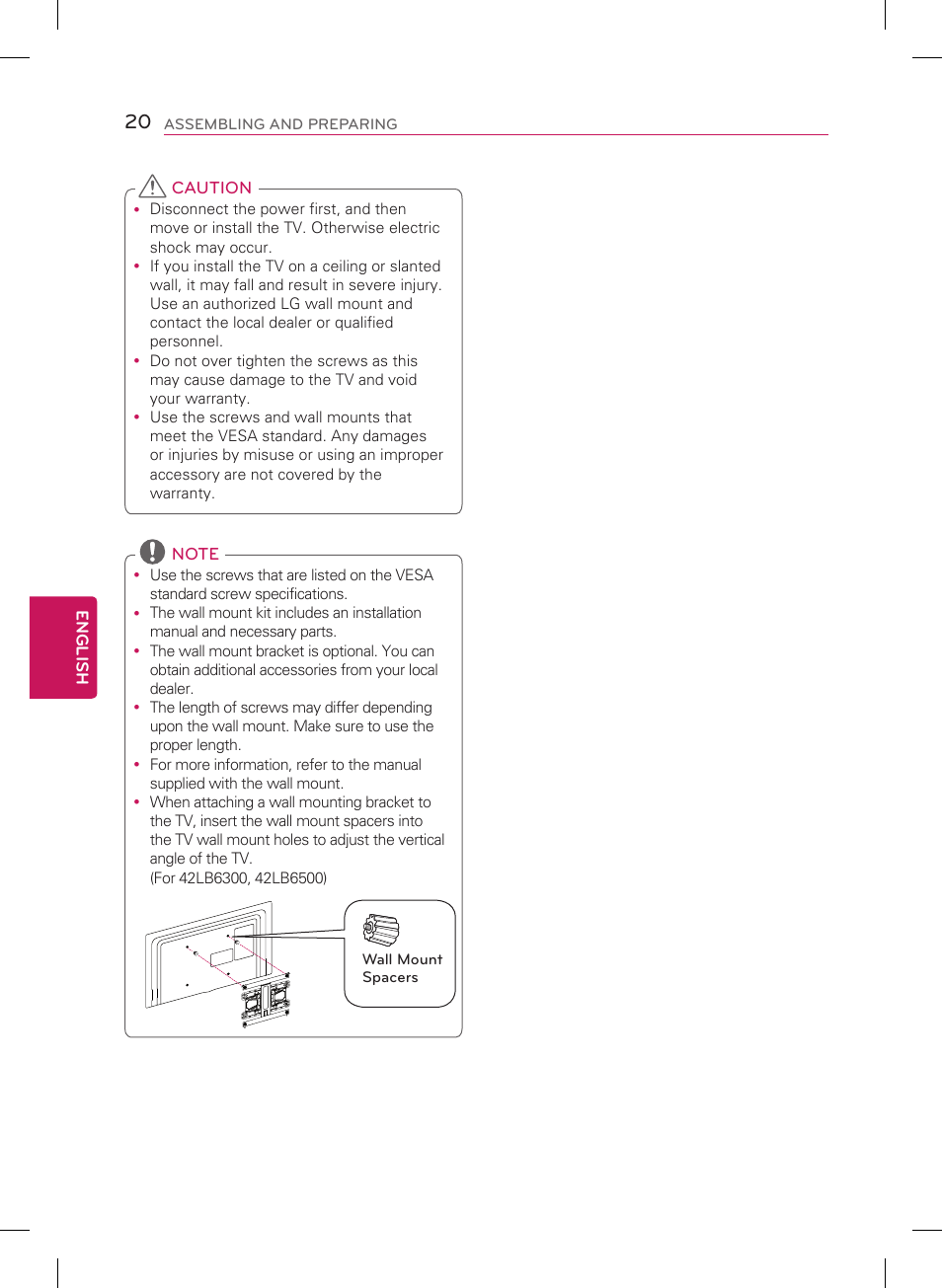 LG 55LB7200 User Manual | Page 20 / 40