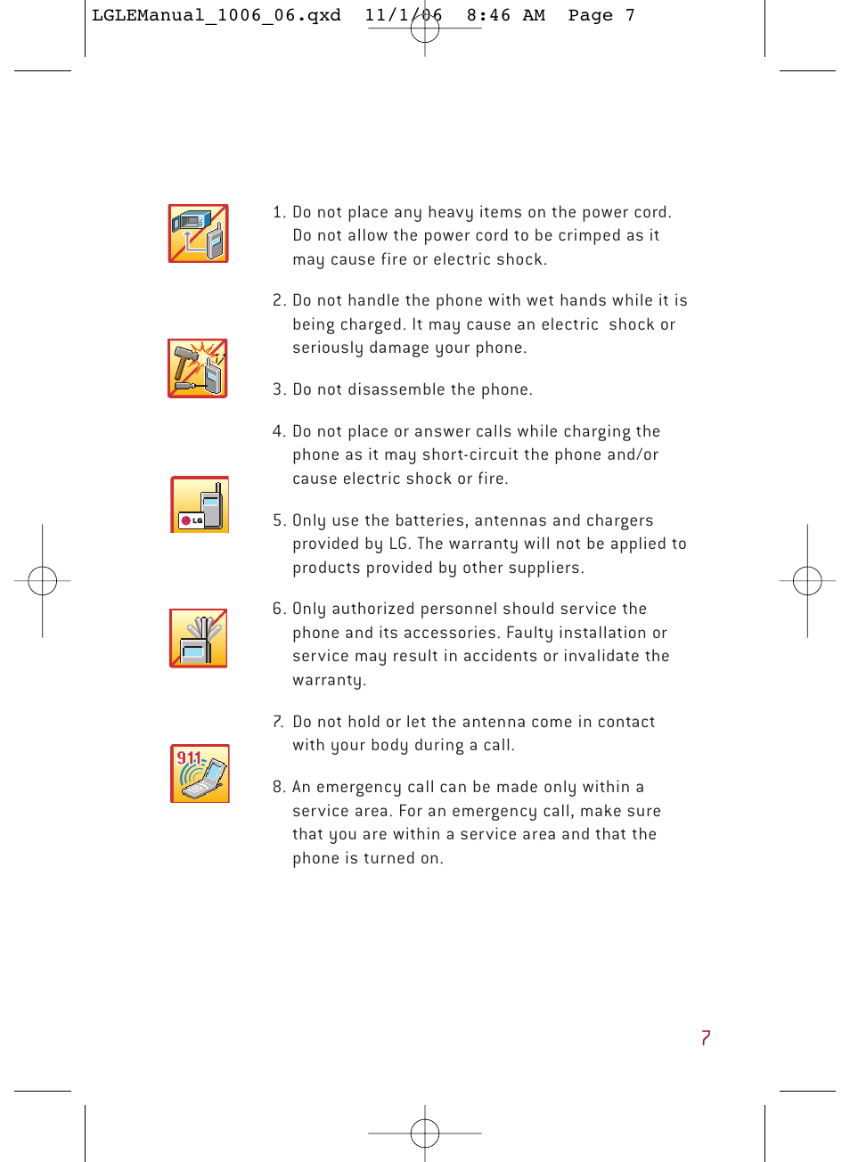 LG DML210 User Manual | Page 7 / 121