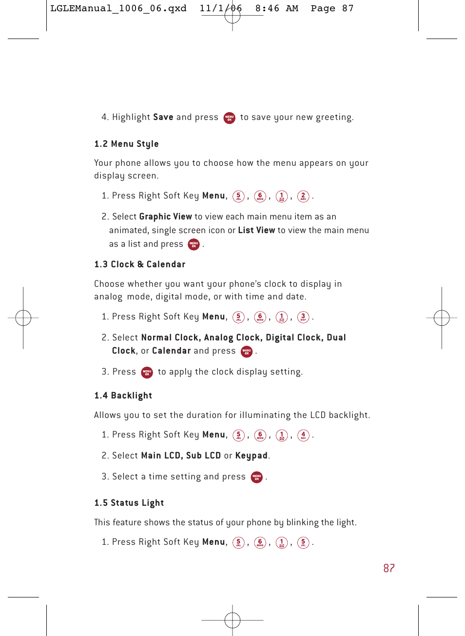 LG DML210 User Manual | Page 87 / 121