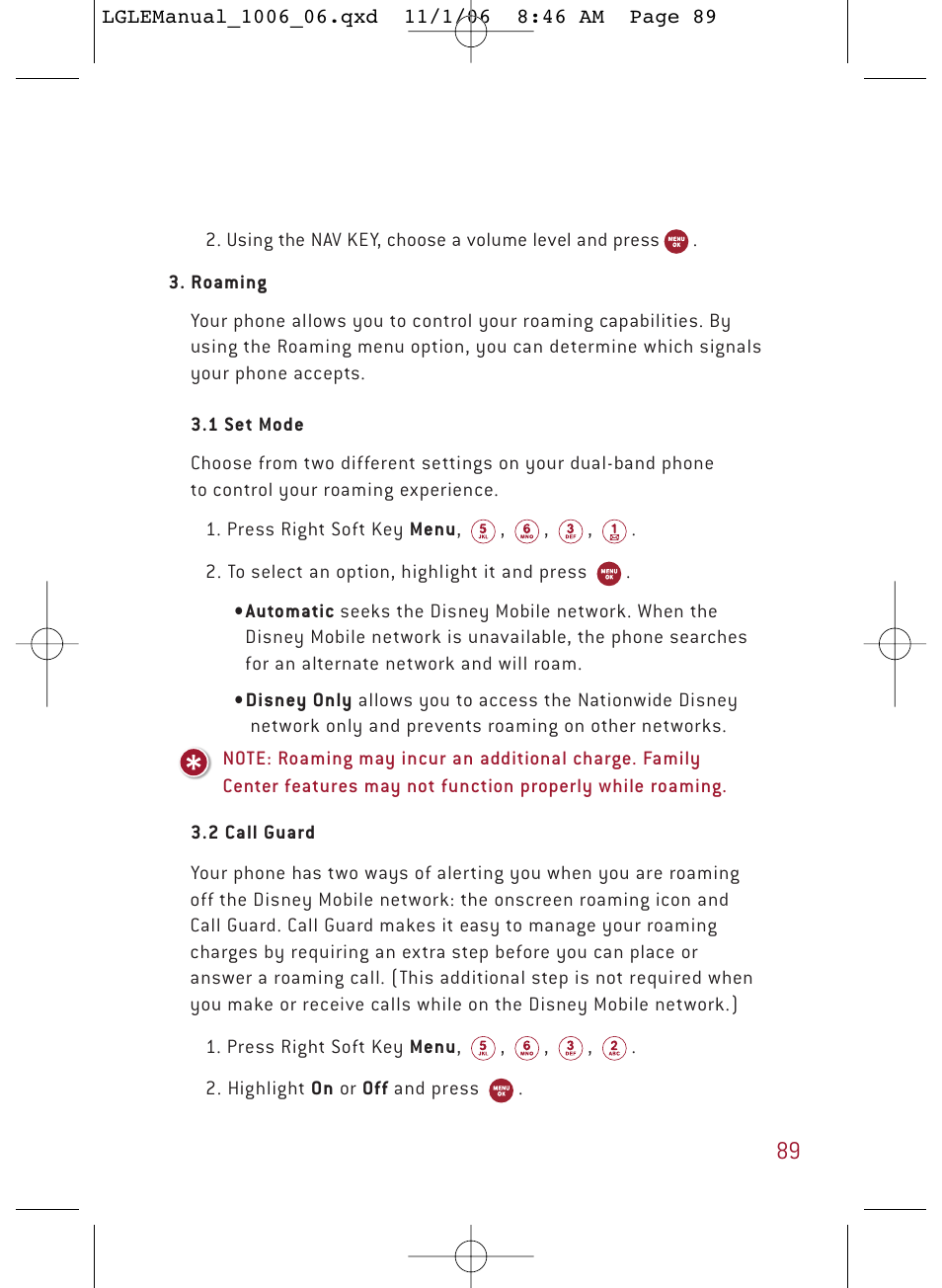 LG DML210 User Manual | Page 89 / 121