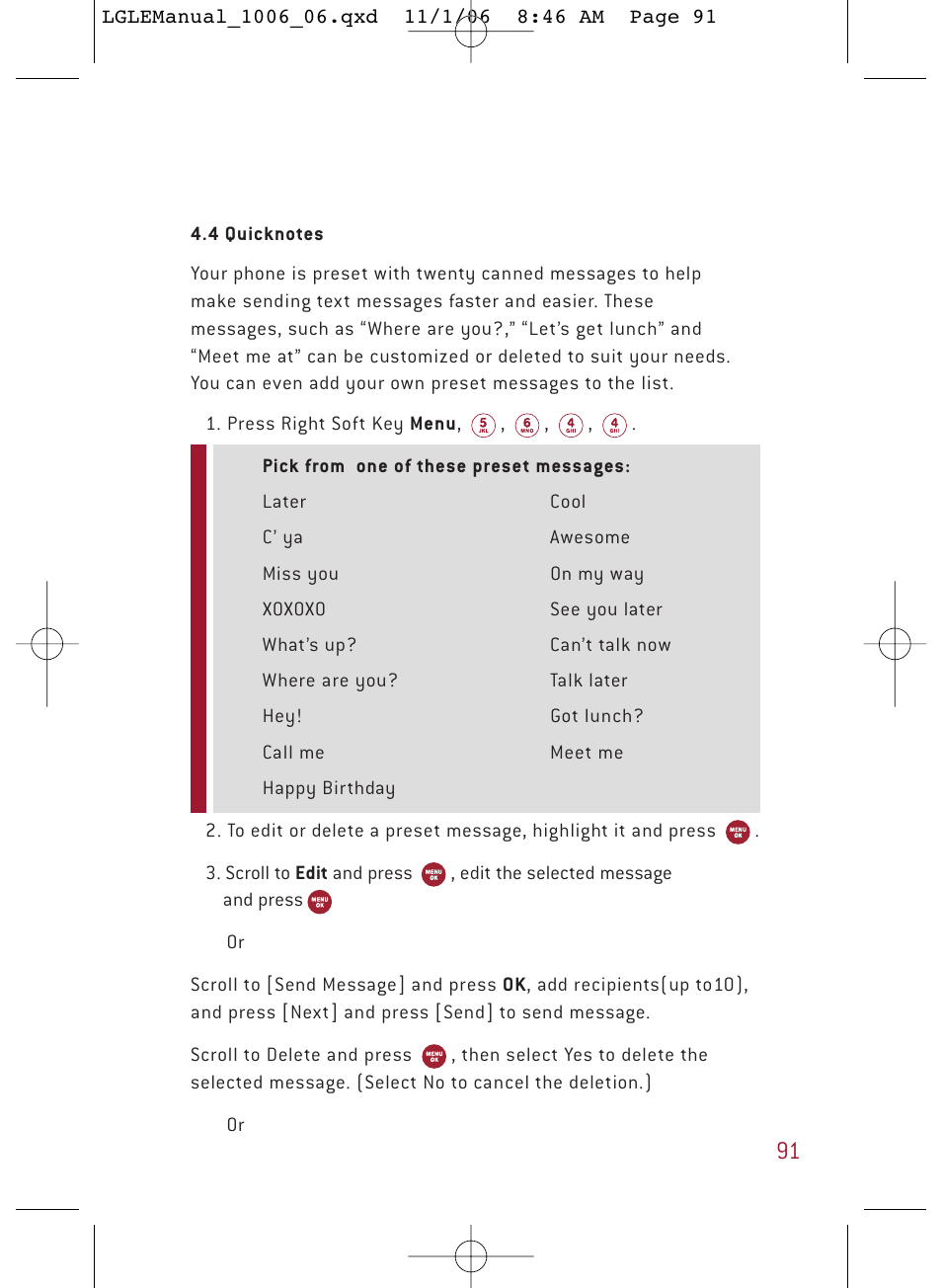 LG DML210 User Manual | Page 91 / 121