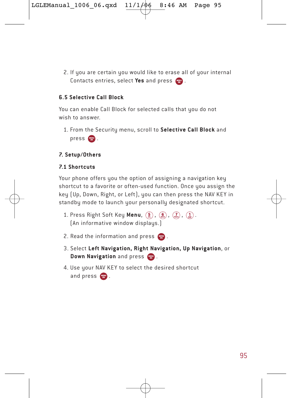 LG DML210 User Manual | Page 95 / 121