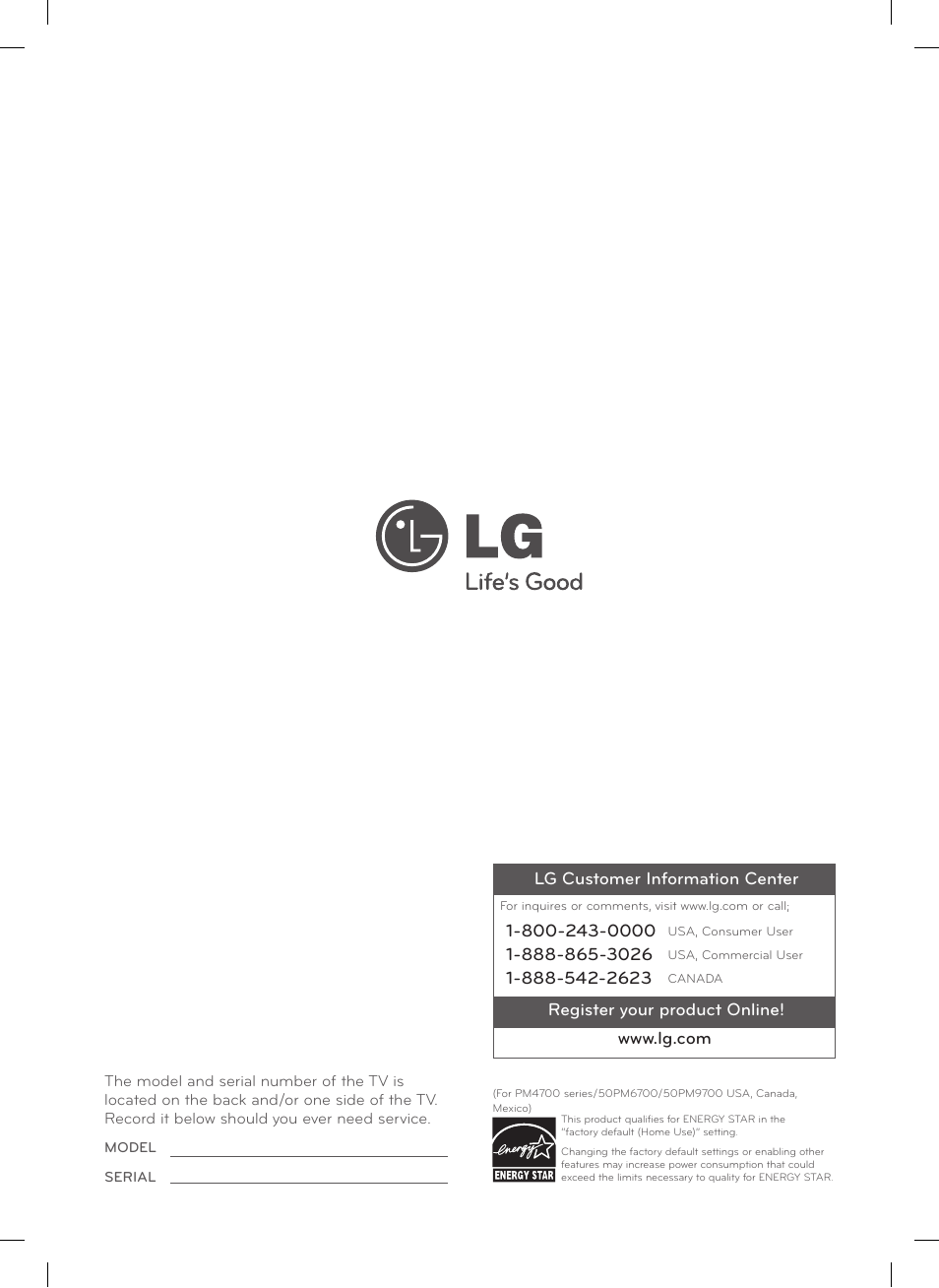 LG 42PM4700 User Manual | Page 44 / 56