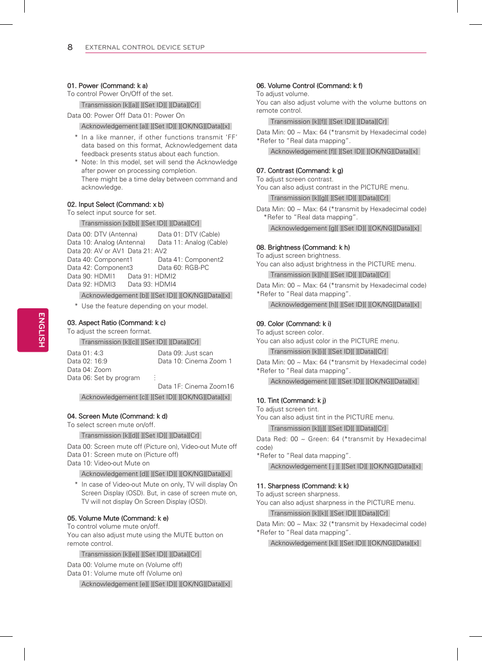 LG 42PM4700 User Manual | Page 52 / 56