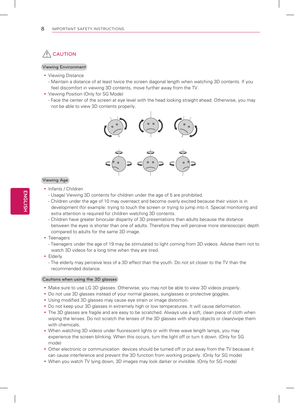 LG 42PM4700 User Manual | Page 8 / 56