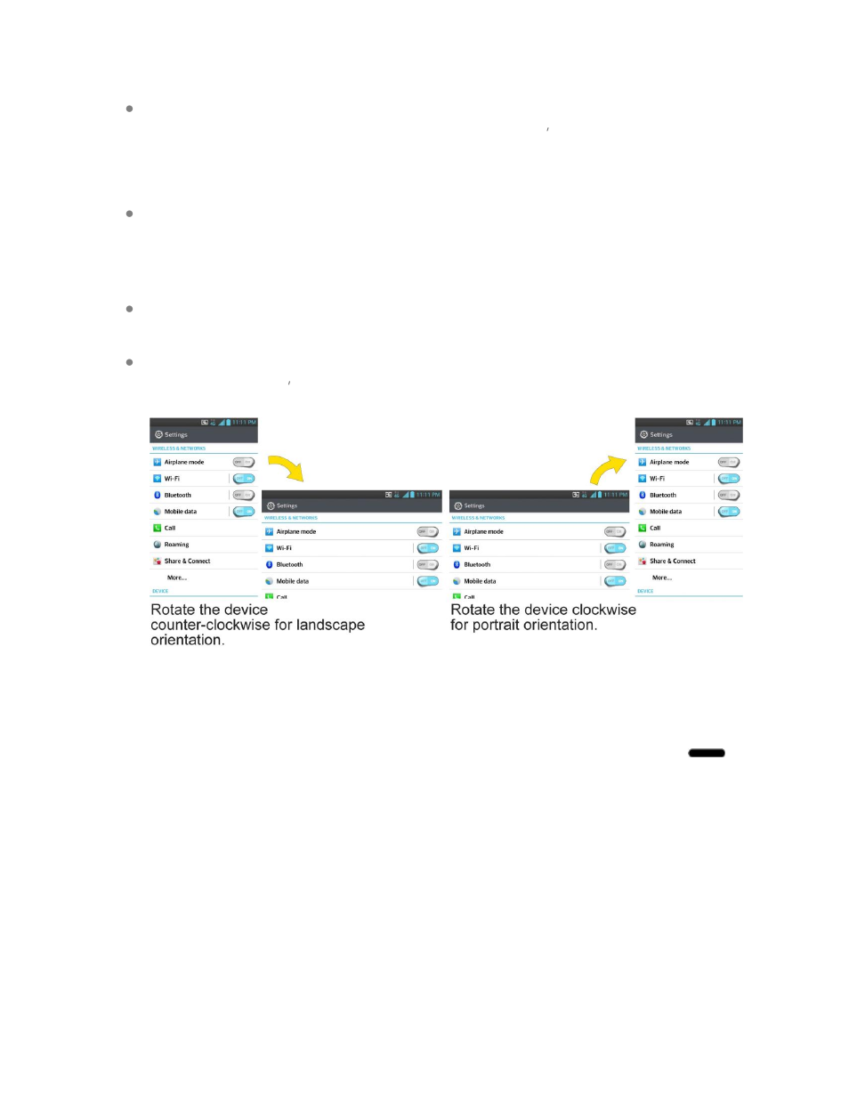 Your home screen, Home screen | LG LG720 User Manual | Page 34 / 175