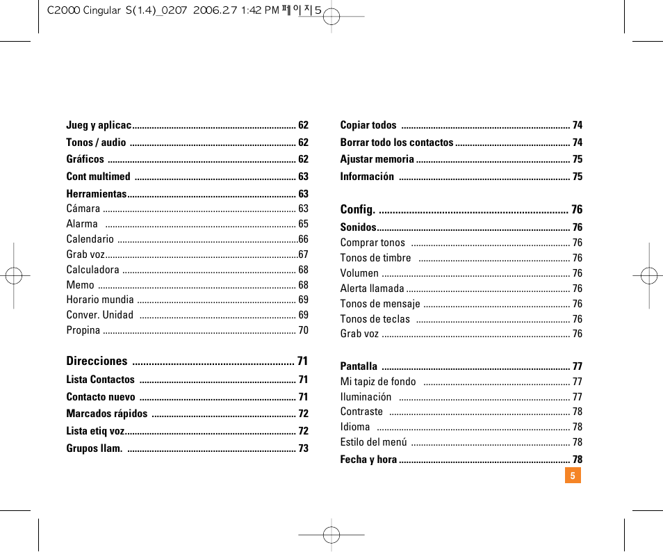 LG C2000 User Manual | Page 120 / 228