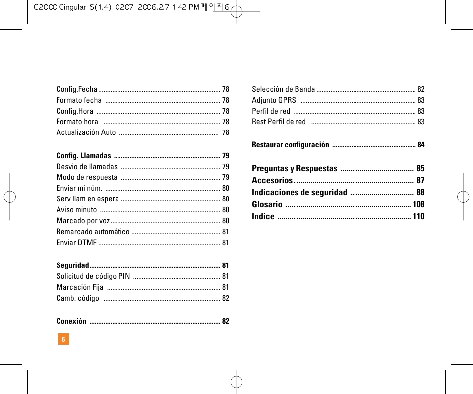 LG C2000 User Manual | Page 121 / 228