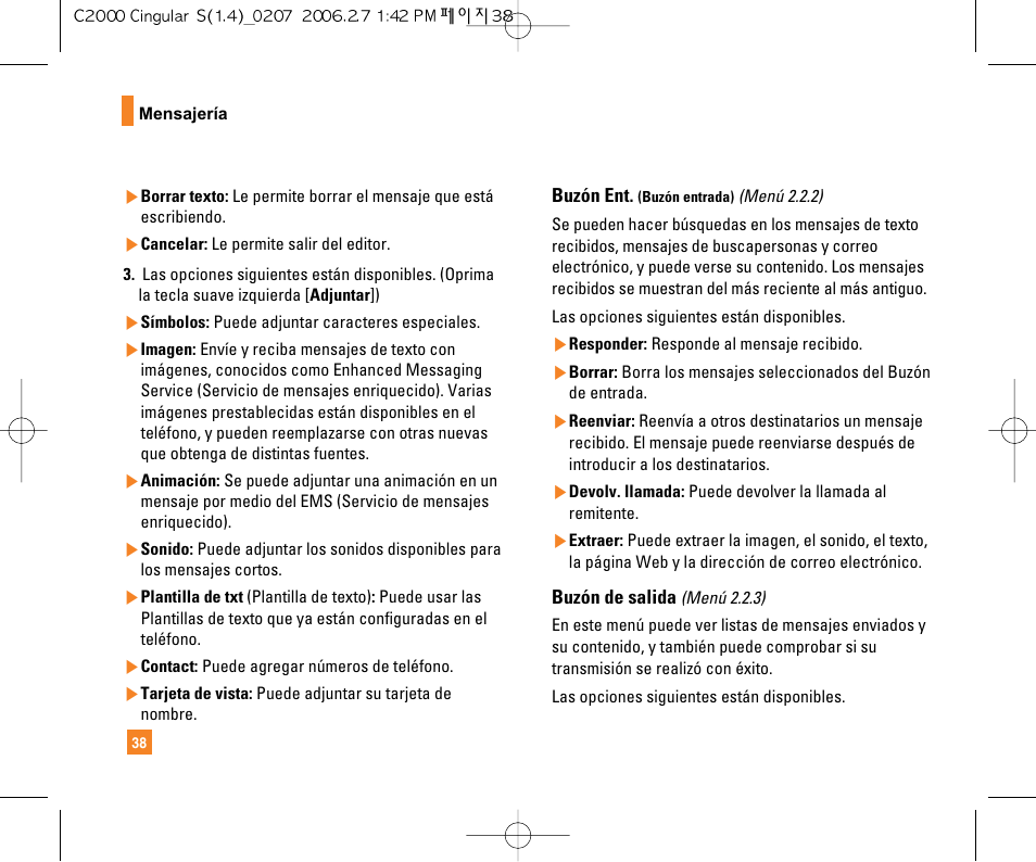LG C2000 User Manual | Page 153 / 228