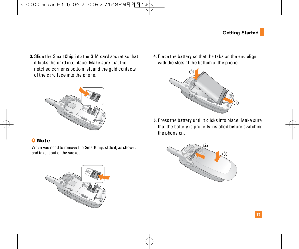 LG C2000 User Manual | Page 19 / 228