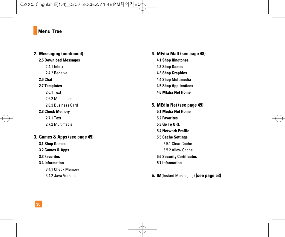 LG C2000 User Manual | Page 32 / 228