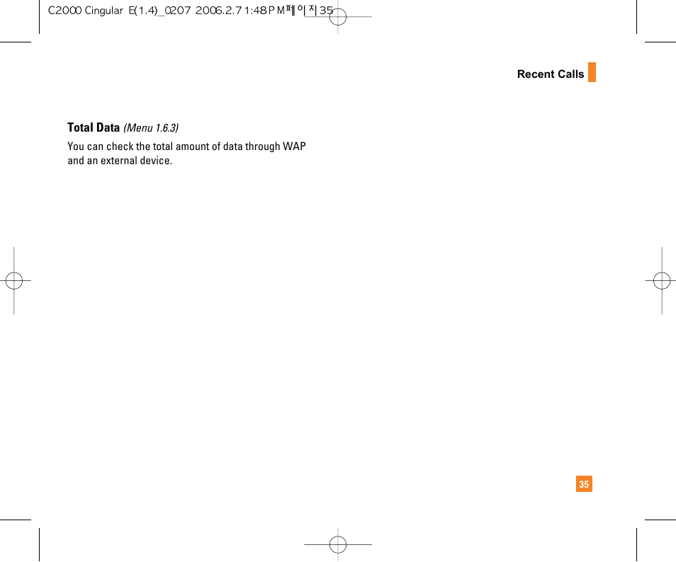 LG C2000 User Manual | Page 37 / 228