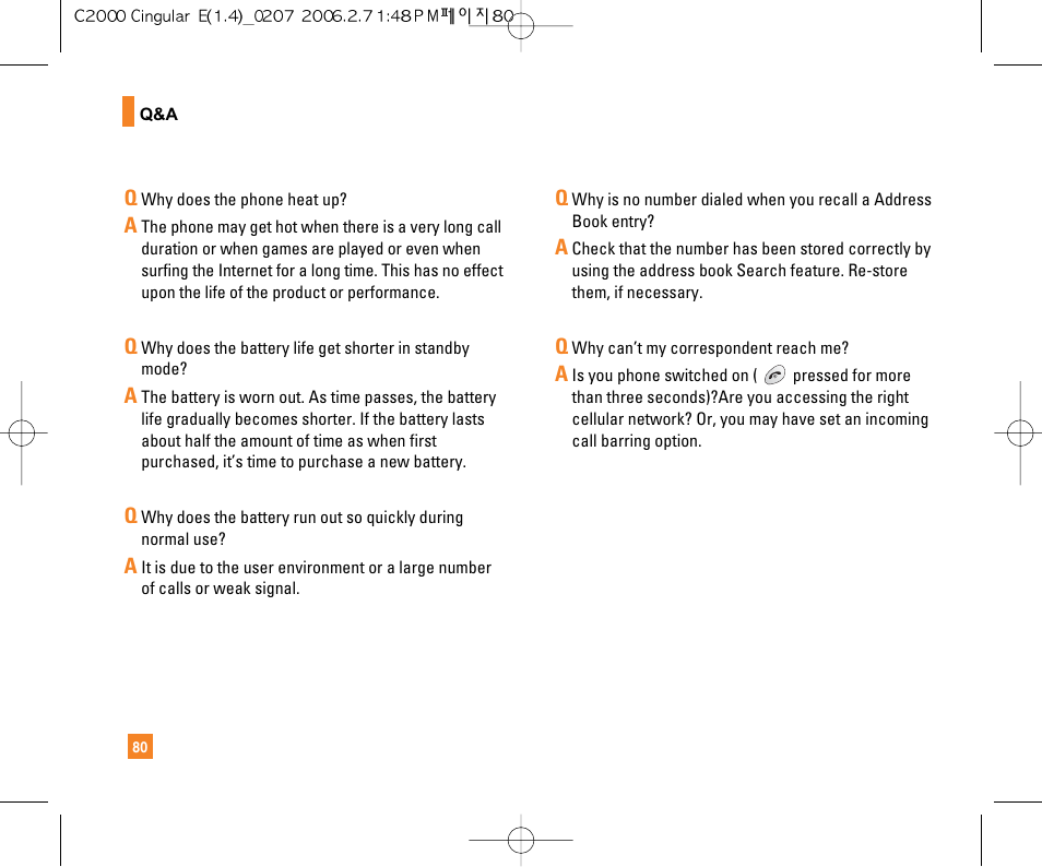 LG C2000 User Manual | Page 82 / 228