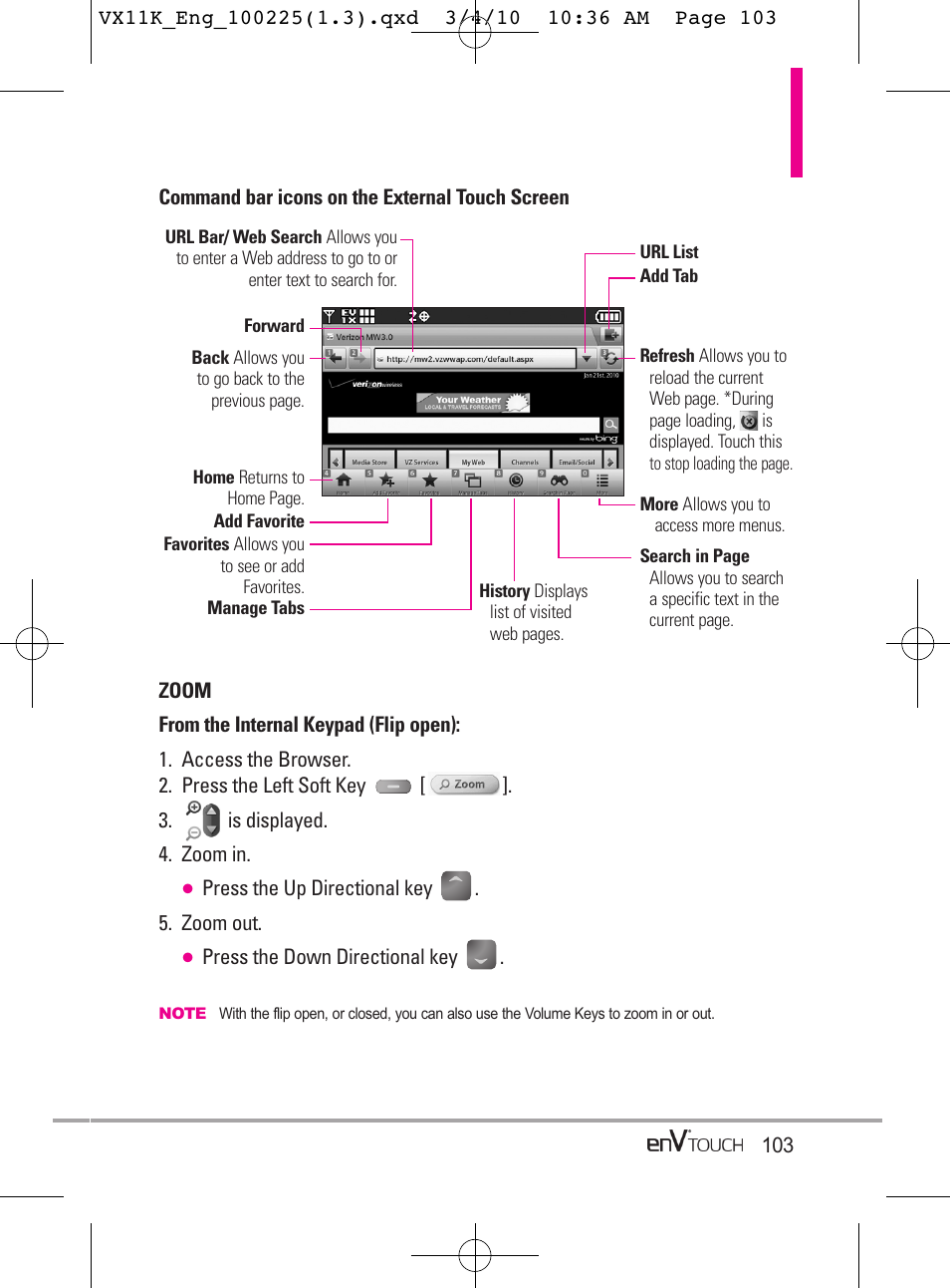 LG VX11000 User Manual | Page 105 / 398