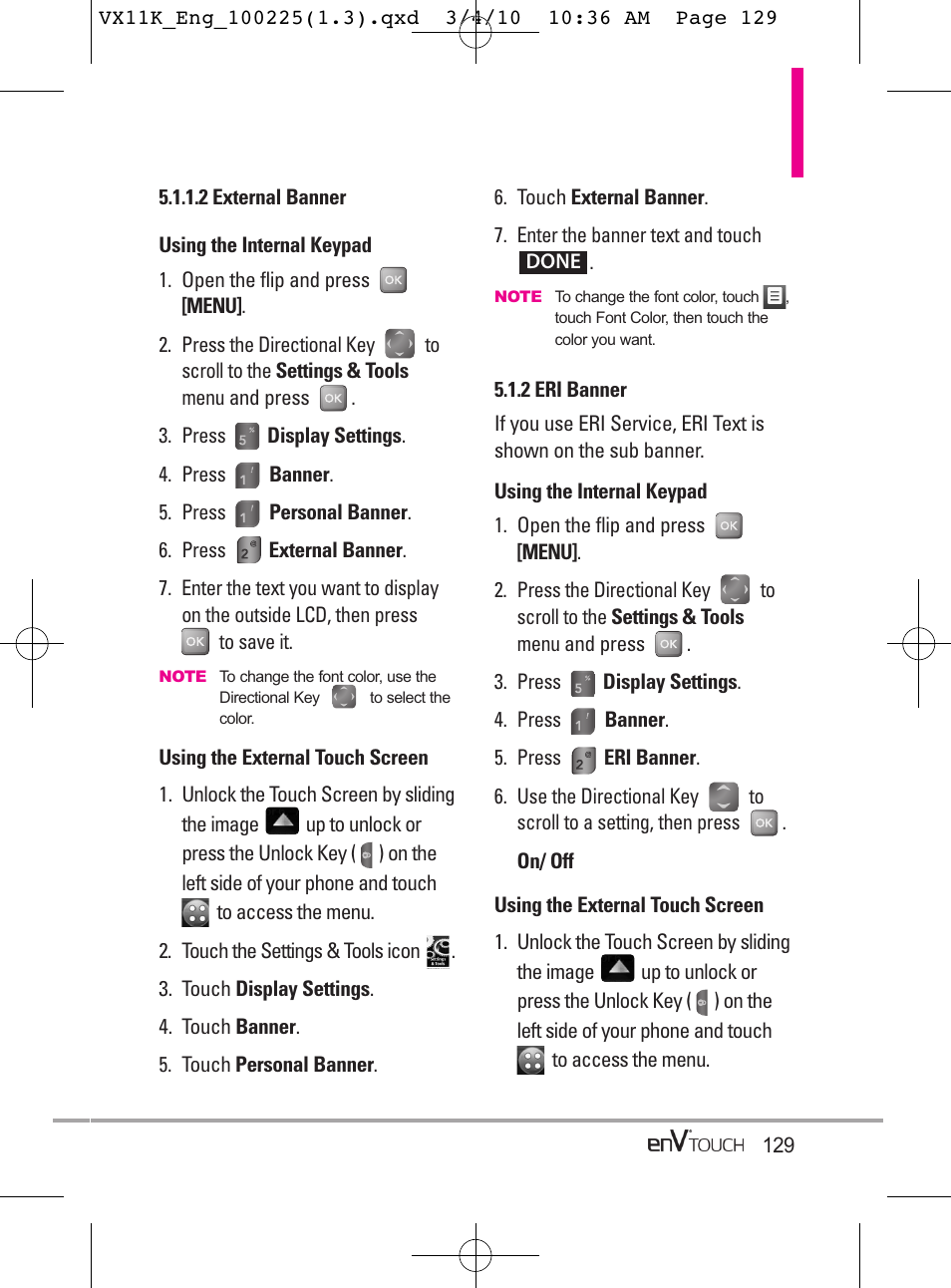 LG VX11000 User Manual | Page 131 / 398