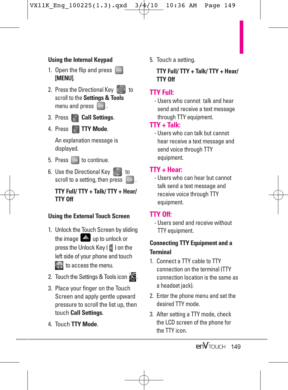 LG VX11000 User Manual | Page 151 / 398