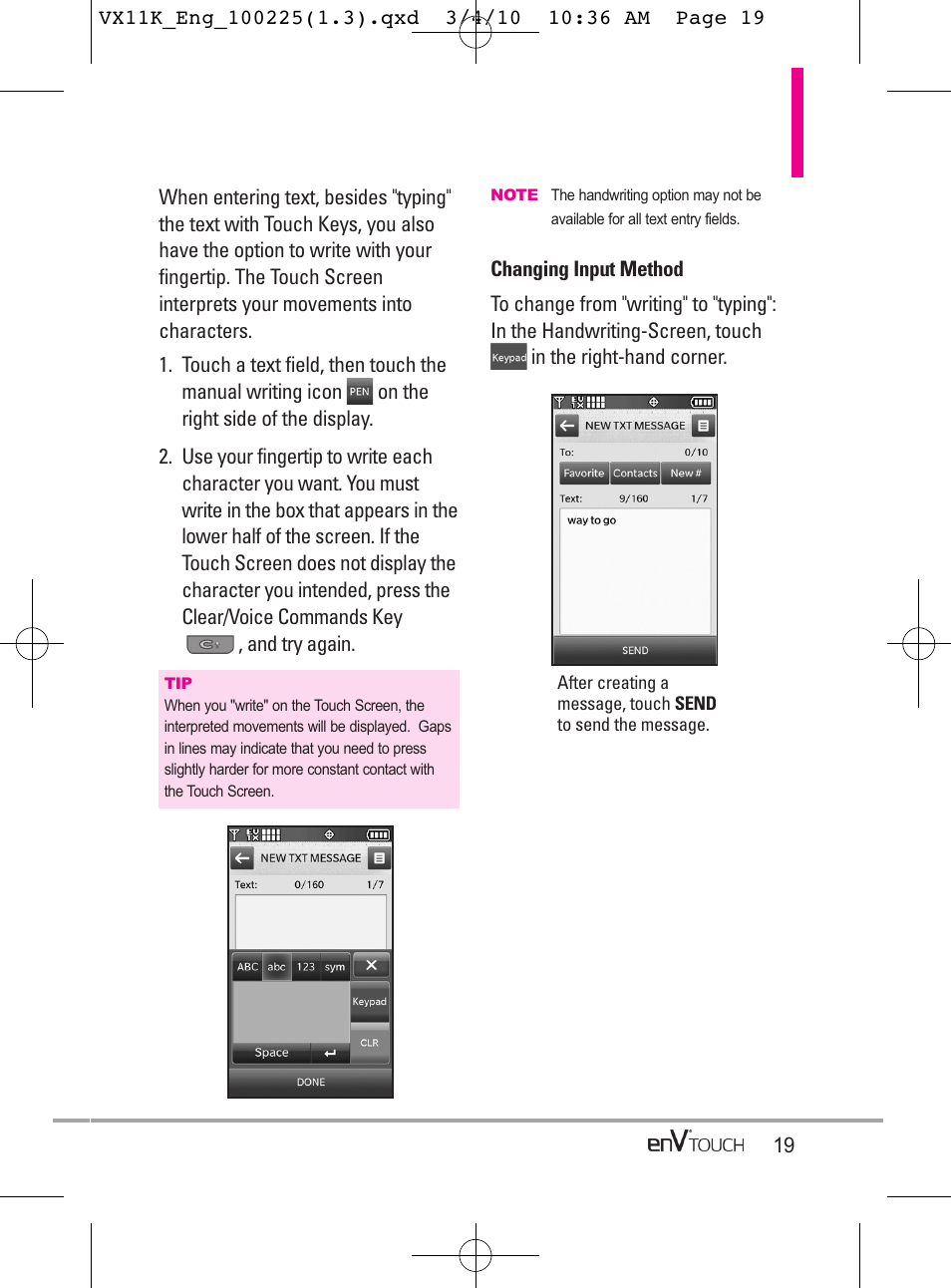 LG VX11000 User Manual | Page 21 / 398