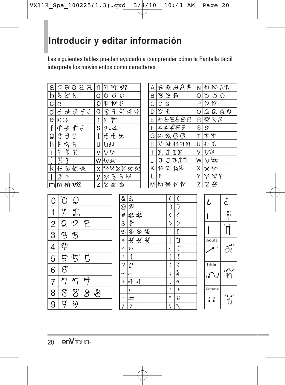 Introducir y editar información | LG VX11000 User Manual | Page 218 / 398