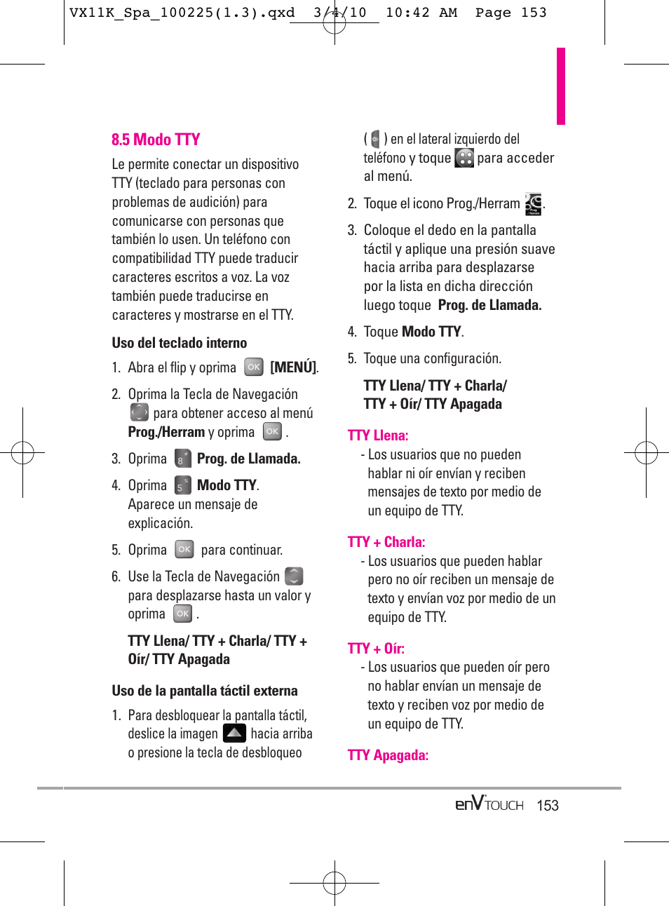 LG VX11000 User Manual | Page 351 / 398