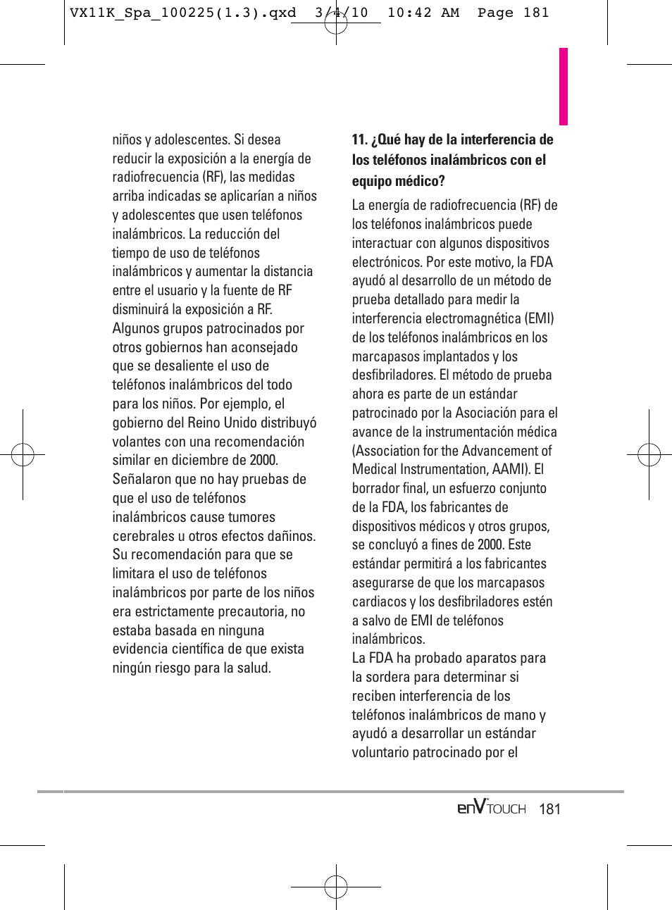 LG VX11000 User Manual | Page 379 / 398
