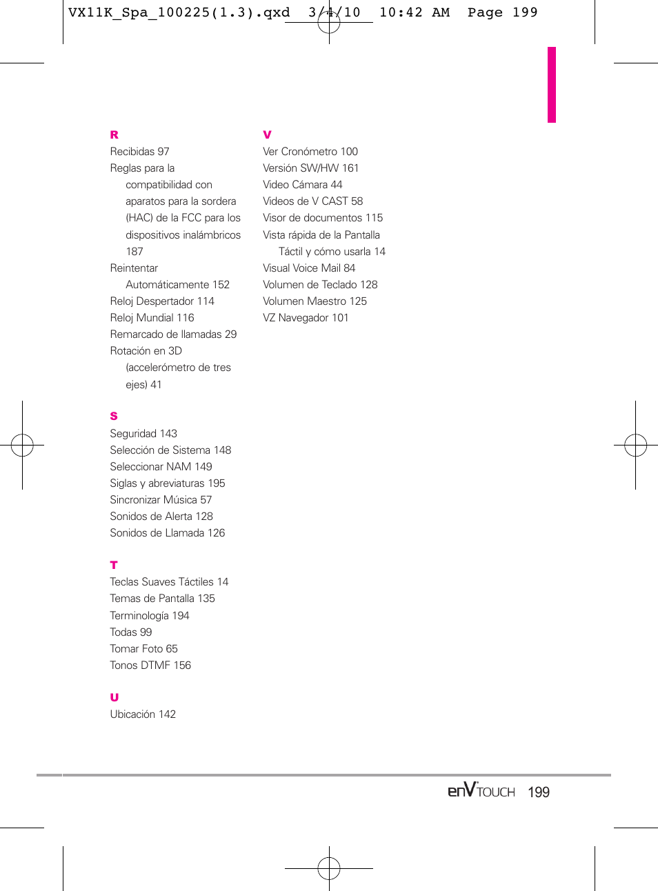 LG VX11000 User Manual | Page 397 / 398
