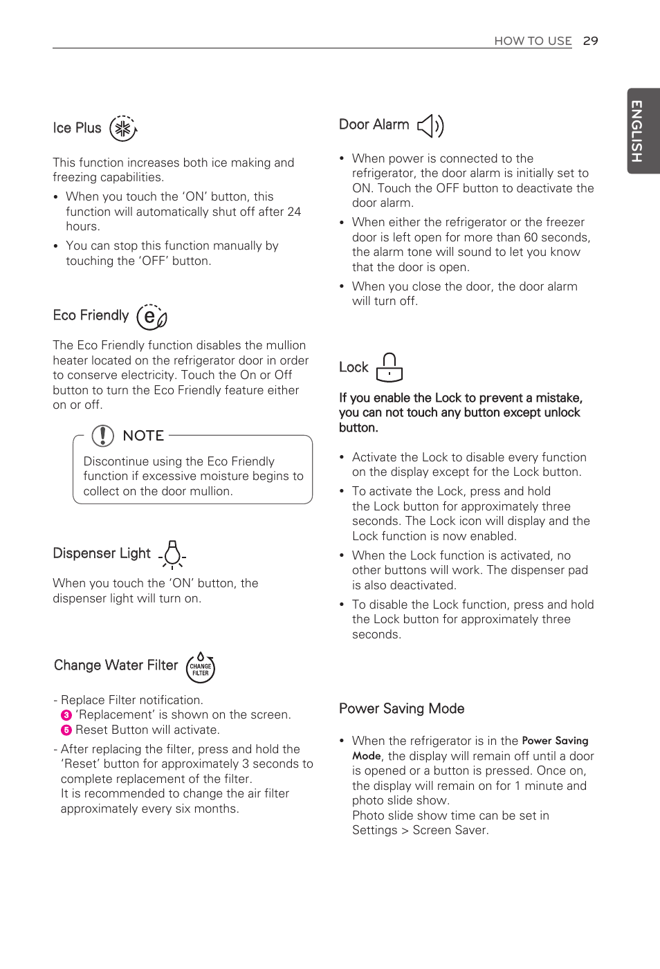 LG LFX31995ST User Manual | Page 29 / 121