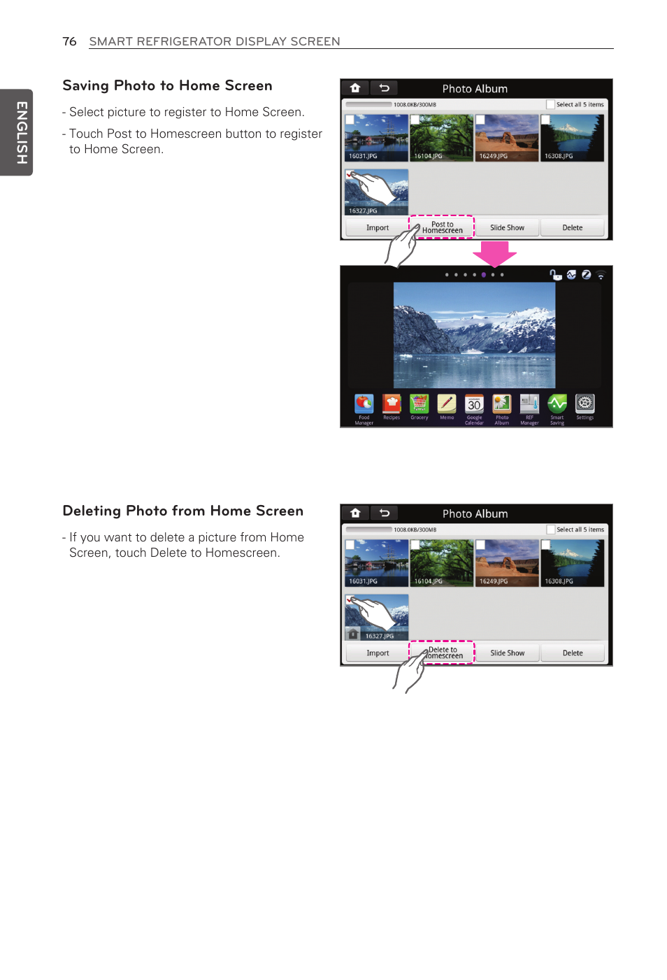 LG LFX31995ST User Manual | Page 76 / 121