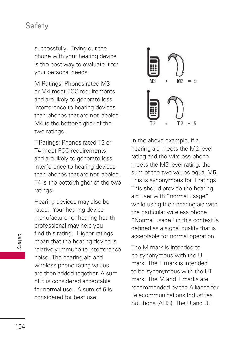 Safety | LG LGUN530 User Manual | Page 106 / 115