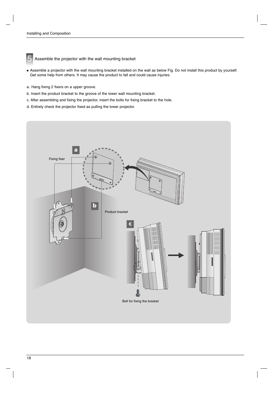 Ab c | LG AN215 User Manual | Page 18 / 44