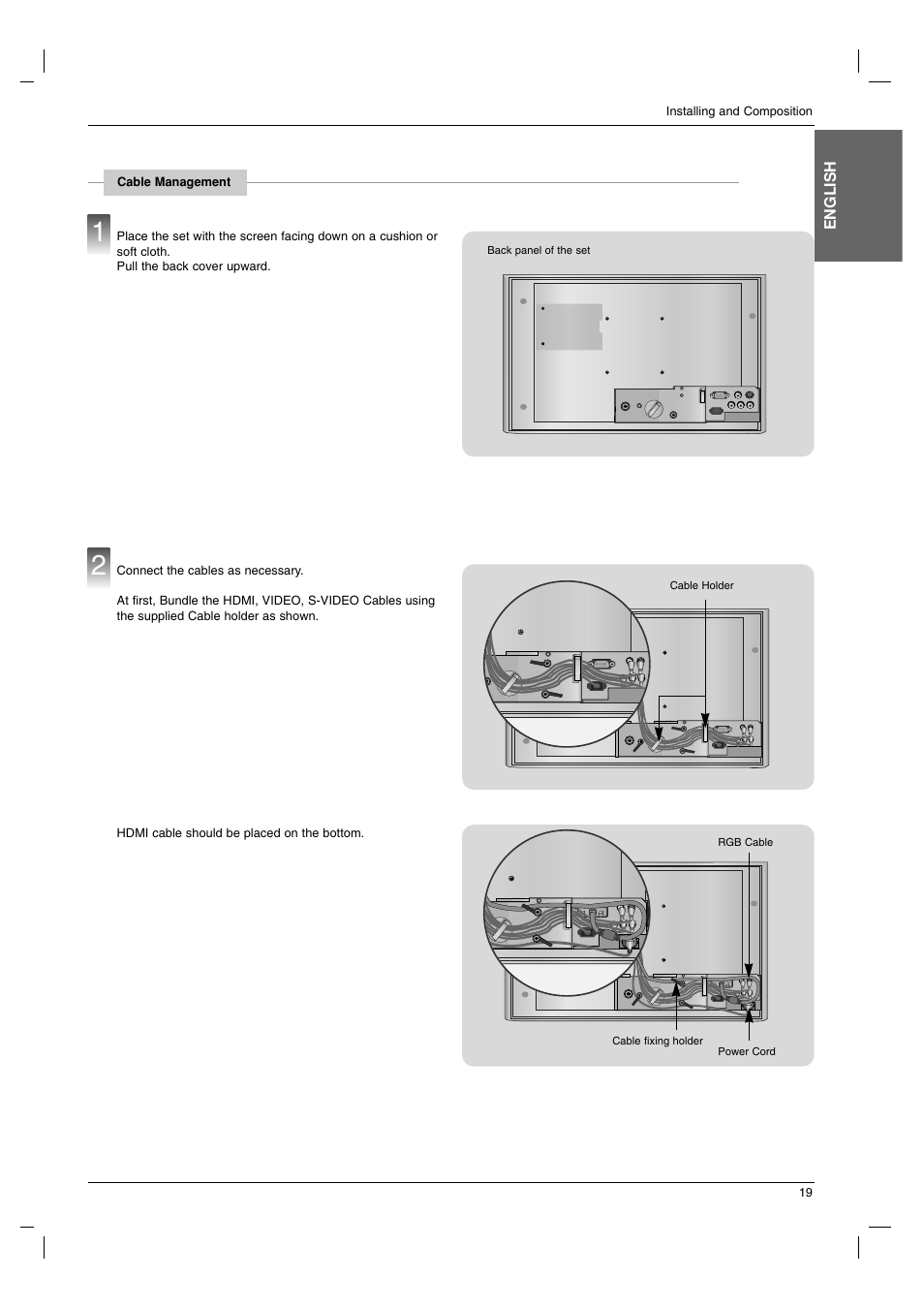 LG AN215 User Manual | Page 19 / 44