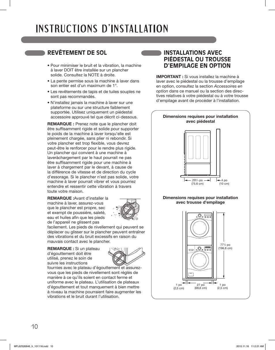 LG WM2350HWC User Manual | Page 82 / 108